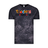 Cloud Black teacher love inspıre care wıth  and pen Vintage Tee - Artiststas