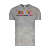 Teacher Love Inspıre Care Wıth  And Pen Vintage Tee | Teevron