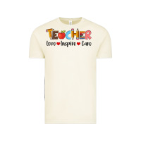 Vintage Arctic teacher love inspıre care wıth  and pen Vintage Tee - Artiststas
