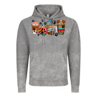 Cloud Rock dogs coffee cups Vintage Hoodie - AdoDesignShop