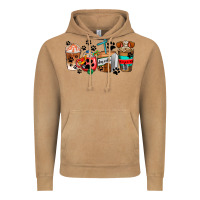 Vintage Camel dogs coffee cups Vintage Hoodie - AdoDesignShop