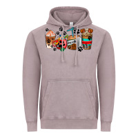 Vintage Zinc dogs coffee cups Vintage Hoodie - AdoDesignShop