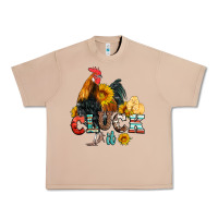 Burro cluck it coop animals hen and chick aztec serape leopard Urban Heavy Tee - Artiststas