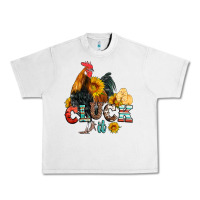 Lunar Rock cluck it coop animals hen and chick aztec serape leopard Urban Heavy Tee - Artiststas