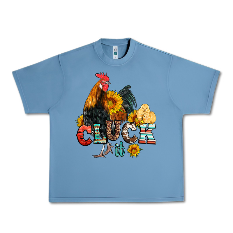 Cluck It Coop Animals Hen And Chick Aztec Serape Leopard Urban Heavy Tee by Artiststas | Teevron