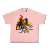 Salmon cluck it coop animals hen and chick aztec serape leopard Urban Heavy Tee - Artiststas