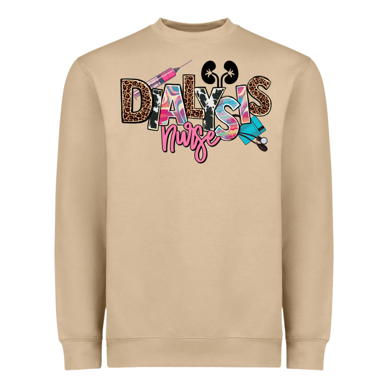 Dialysis Nurse Heavyweight Sweatshirt by NancyCooperArtShop | Teevron