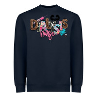 Navy dialysis nurse Heavyweight Sweatshirt - NancyCooperArtShop