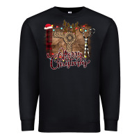 Black Merry Christmas Hairdresser Premium Sweatshirt - Bettercallsaul