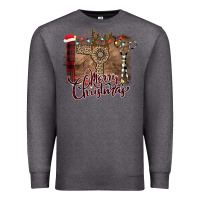 Charcoal Heather Merry Christmas Hairdresser Premium Sweatshirt - Bettercallsaul