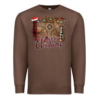 Chestnut Merry Christmas Hairdresser Premium Sweatshirt - Bettercallsaul