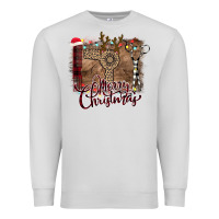 Dove Grey Merry Christmas Hairdresser Premium Sweatshirt - Bettercallsaul