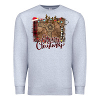 Heather Grey Merry Christmas Hairdresser Premium Sweatshirt - Bettercallsaul
