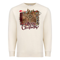 Sandshell Merry Christmas Hairdresser Premium Sweatshirt - Bettercallsaul