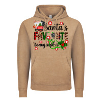Vintage Coffee santa's favorite sonographer Vintage Hoodie - AdoDesignShop
