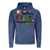 Vintage Denim santa's favorite sonographer Vintage Hoodie - AdoDesignShop
