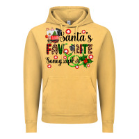 Vintage Mustard santa's favorite sonographer Vintage Hoodie - AdoDesignShop