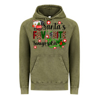 Vintage Olive santa's favorite sonographer Vintage Hoodie - AdoDesignShop