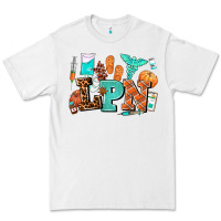 White lpn fall nurse with Premium Tee - AdoDesignShop
