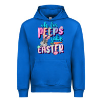 Cobalt Oh for peeps sake Easter Day Urban Hoodie - CowGirlArtShop