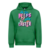 Emerald Oh for peeps sake Easter Day Urban Hoodie - CowGirlArtShop