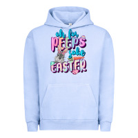 Pigment Grape Ice Oh for peeps sake Easter Day Urban Hoodie - CowGirlArtShop
