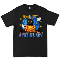 Black Black Cat Apothecary Premium Tee - texasbilliewilder