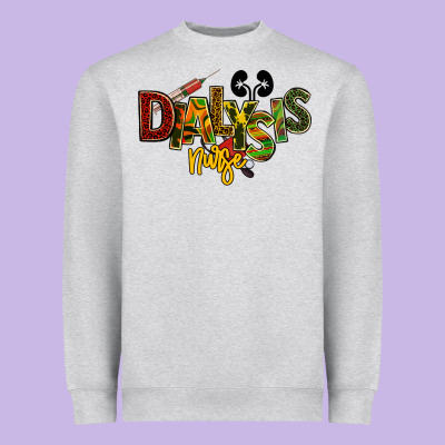 Dialysis Nurse Kidney Juneteenth Heavyweight Sweatshirt Designed By Nancycooperartshop