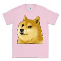 Bubblegum Pink doge coin shiba dog Classic Tee - Jasminsmagicworld