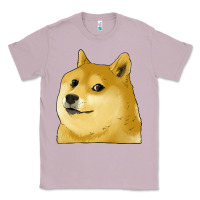 Lilac doge coin shiba dog Classic Tee - Jasminsmagicworld