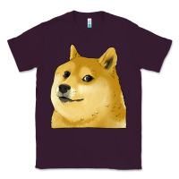 Plum doge coin shiba dog Classic Tee - Jasminsmagicworld