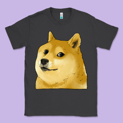 Doge Coin Shiba Dog Classic Tee Designed By Jasminsmagicworld