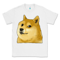 White doge coin shiba dog Classic Tee - Jasminsmagicworld