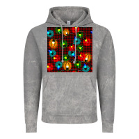 Cloud Rock christmas lights seamless pattern Vintage Hoodie - BundleAndBundleShop