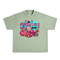 Oil Green in october we wear pink american football Urban Heavy Tee - AdoDesignShop