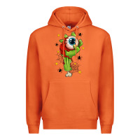 Carrot Zombie Hand with Eyeball Premium Hoodie - texasbilliewilder
