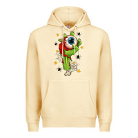 Pina Colada Zombie Hand with Eyeball Premium Hoodie - texasbilliewilder