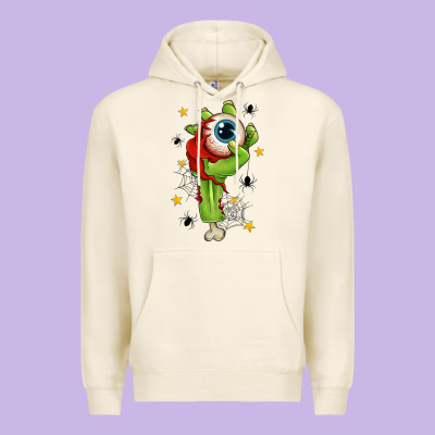 Zombie Hand With Eyeball Premium Hoodie Designed By Texasbilliewilder