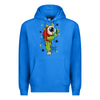 True Royal Zombie Hand with Eyeball Premium Hoodie - texasbilliewilder