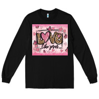Black love like jesus Long Sleeve Tee - MaliasSmallBusiness