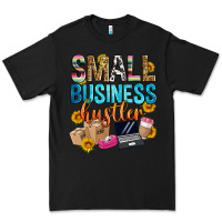 Black small business hustler Premium Tee - Zillion Design Studio