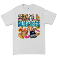 Dove Grey small business hustler Premium Tee - Zillion Design Studio