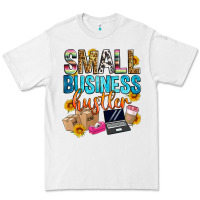 White small business hustler Premium Tee - Zillion Design Studio