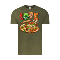 Vintage Olive love pizza Vintage Tee - AdoDesignShop