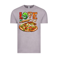 Vintage Zinc love pizza Vintage Tee - AdoDesignShop