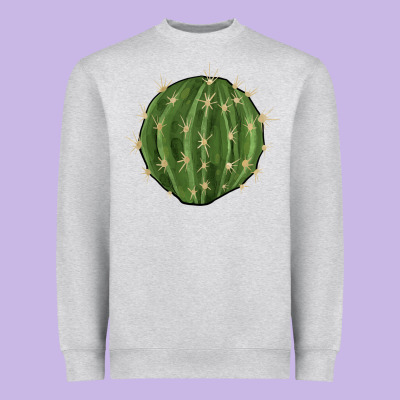Cactus Heavyweight Sweatshirt Designed By Barkaloodesign