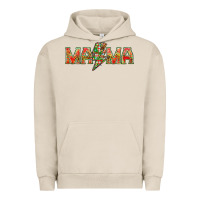 Pigment French Oak Mama christmas lightning bolt mother's day Urban Hoodie - HowdyJamesFarm