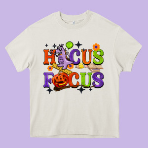 Hocus Focus Halloween Teacher Heavy Core Tee Designed By Barkaloodesign