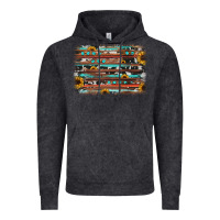 Vintage Black sunflower gemstone background Vintage Hoodie - JahusDesignShop