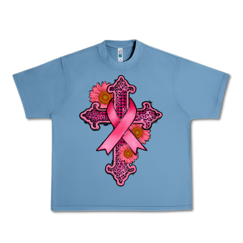 Breast Cancer Cross Urban Heavy Tee by AdoDesignShop | Teevron